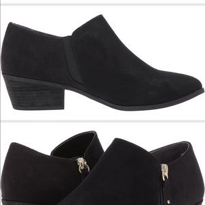 Black Dr Scholls booties